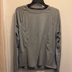 Spyder Gray Long Sleeve Athletic Top